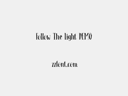 Follow The Light DEMO