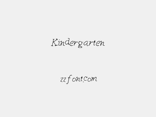 Kindergarten