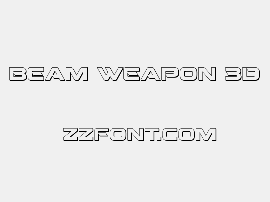 Beam Weapon 3D