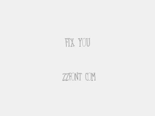 Fix You