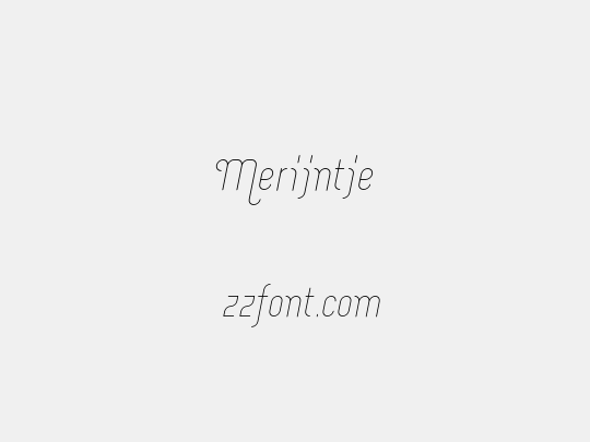 Merijntje