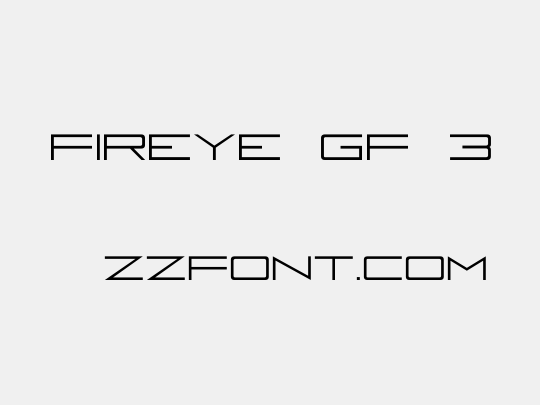 Fireye GF 3