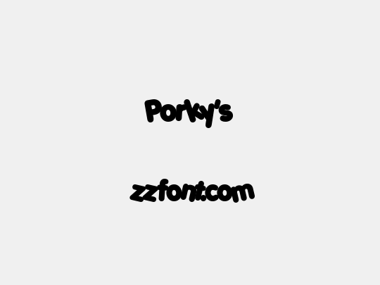 Porky's