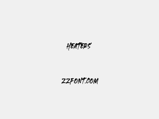 Heaters
