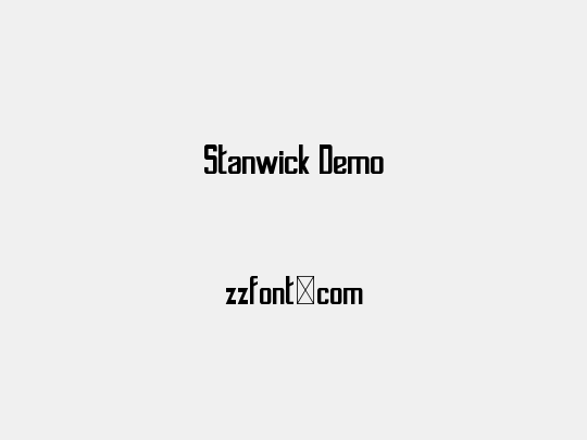 Stanwick Demo
