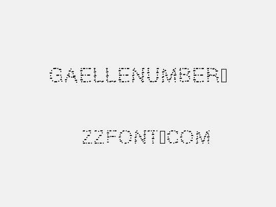 GAELLEnumber9