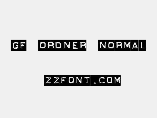 GF Ordner Normal