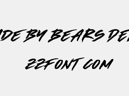 Made by Bears DEMO