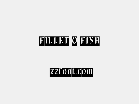 FILLET O FISH