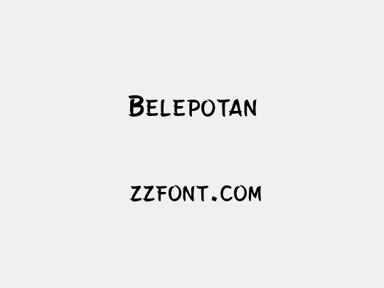 Belepotan
