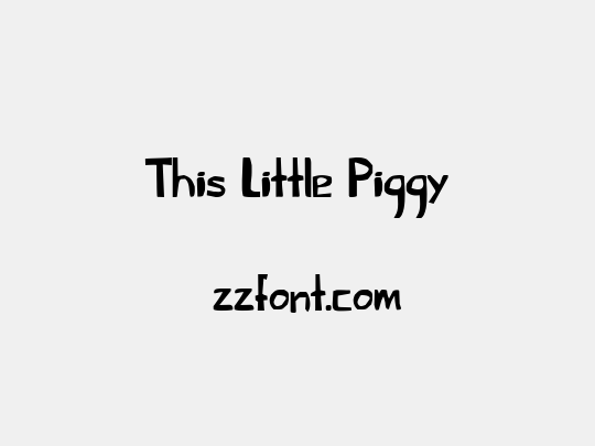 This Little Piggy