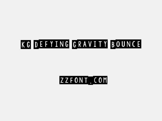 KG Defying Gravity Bounce