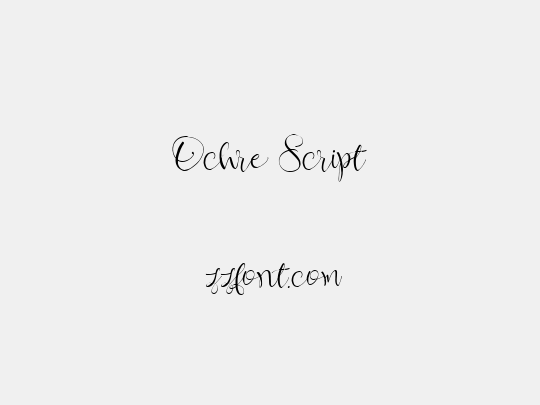 Ochre Script