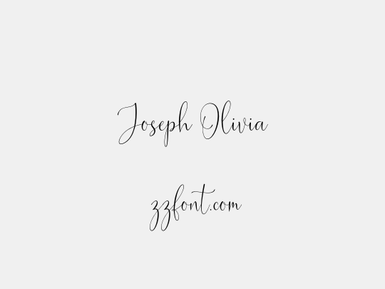 Joseph Olivia
