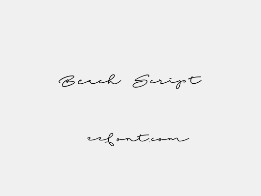 Beach Script