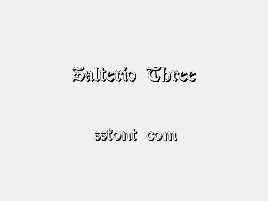 Salterio Three
