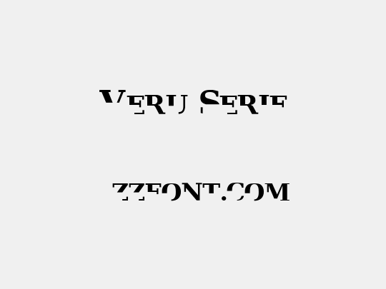 Veru Serif