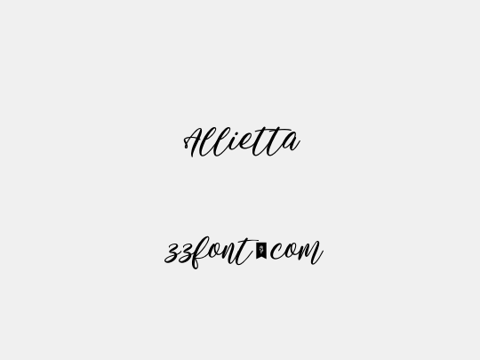 Allietta