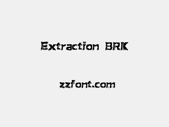 Extraction BRK