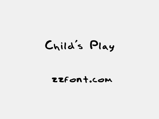 Child's Play