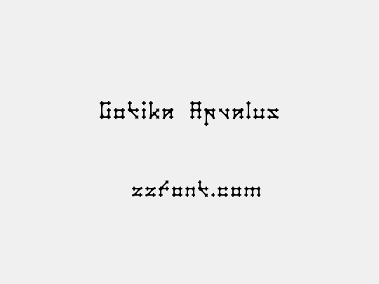Gotika Apvalus