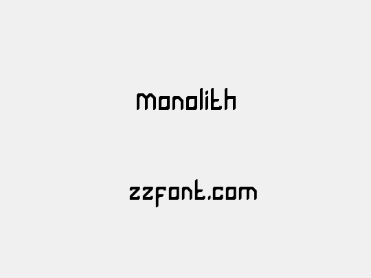 Monolith
