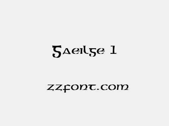 Gaeilge 1