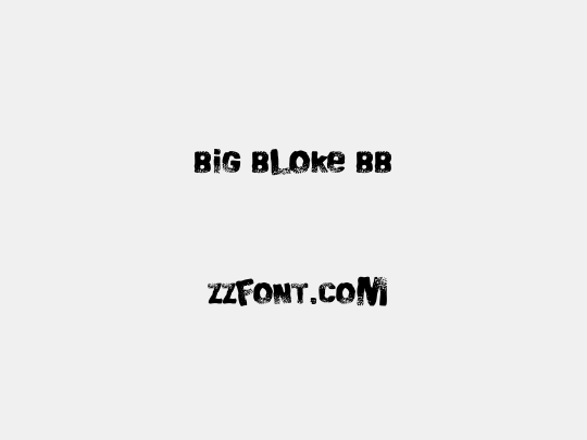 Big Bloke BB