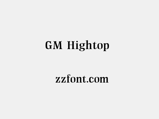 GM Hightop 