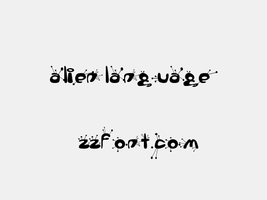 alien language