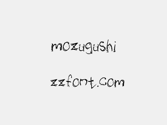 mozugushi