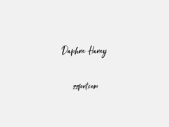 Daphne Haney