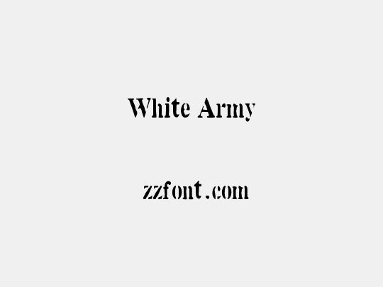 White Army