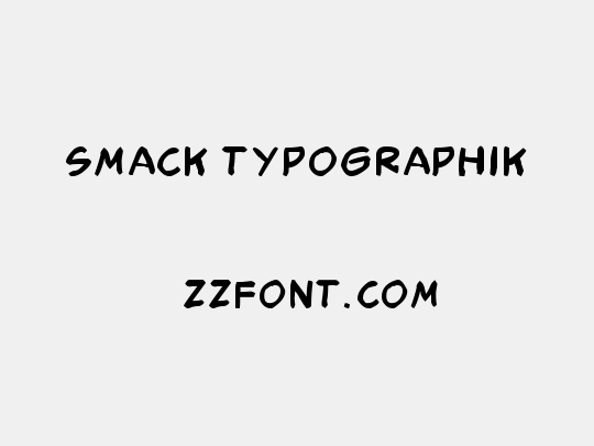 Smack Typographik