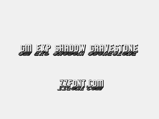 GM Exp Shadow Gravestone