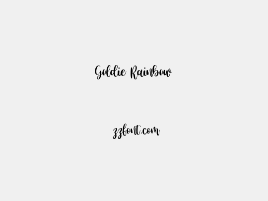 Goldie Rainbow