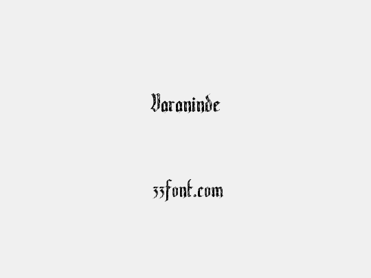 Varaninde