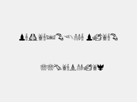 Indonesian Icons