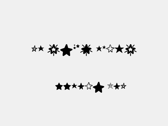 MF Star Dings
