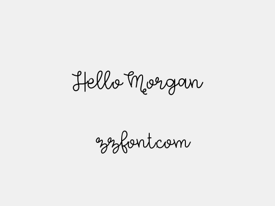 HelloMorgan