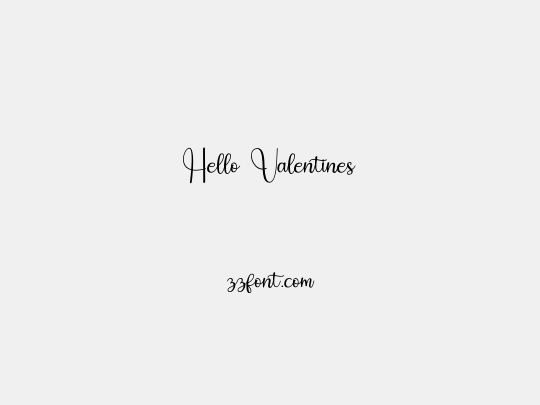 Hello Valentines