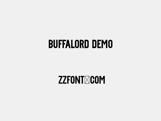 Buffalord Demo