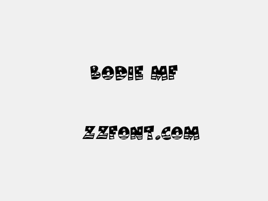 Bodie MF