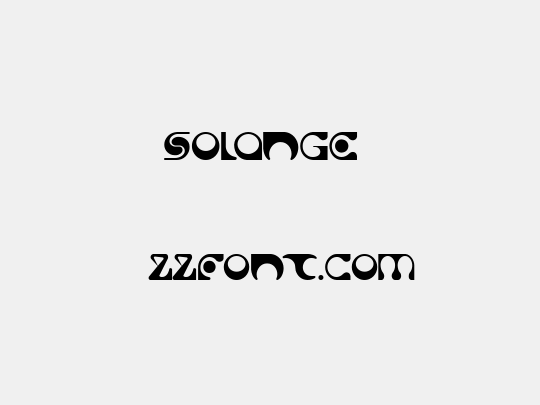 Solange 