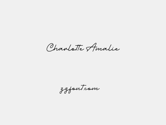 Charlotte Amalie