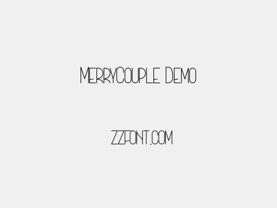 MerryCouple Demo