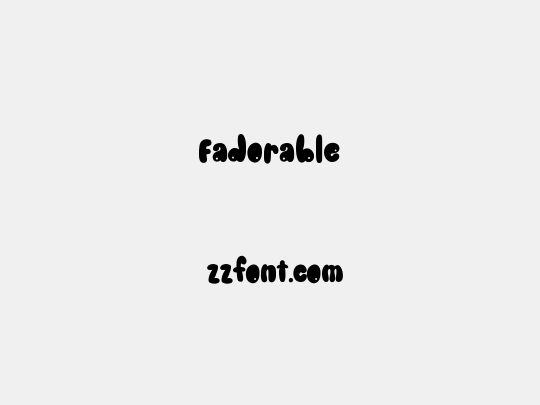 Fadorable