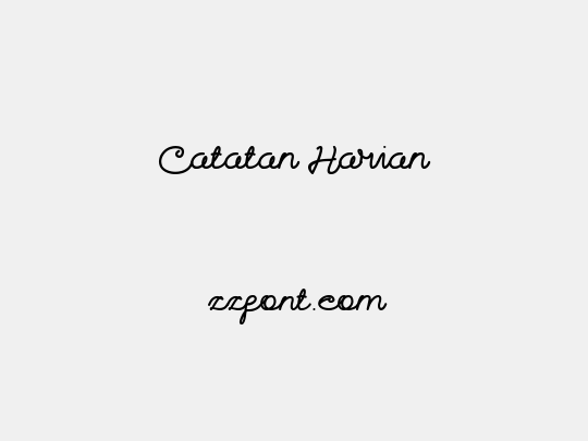 Catatan Harian