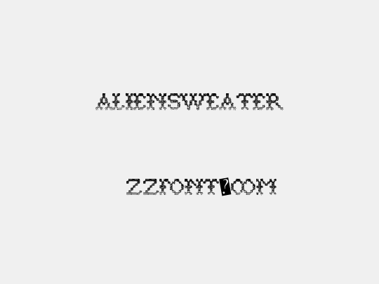AlienSweater
