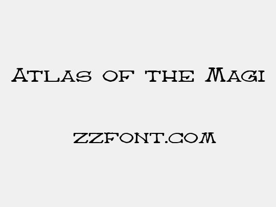 Atlas of the Magi